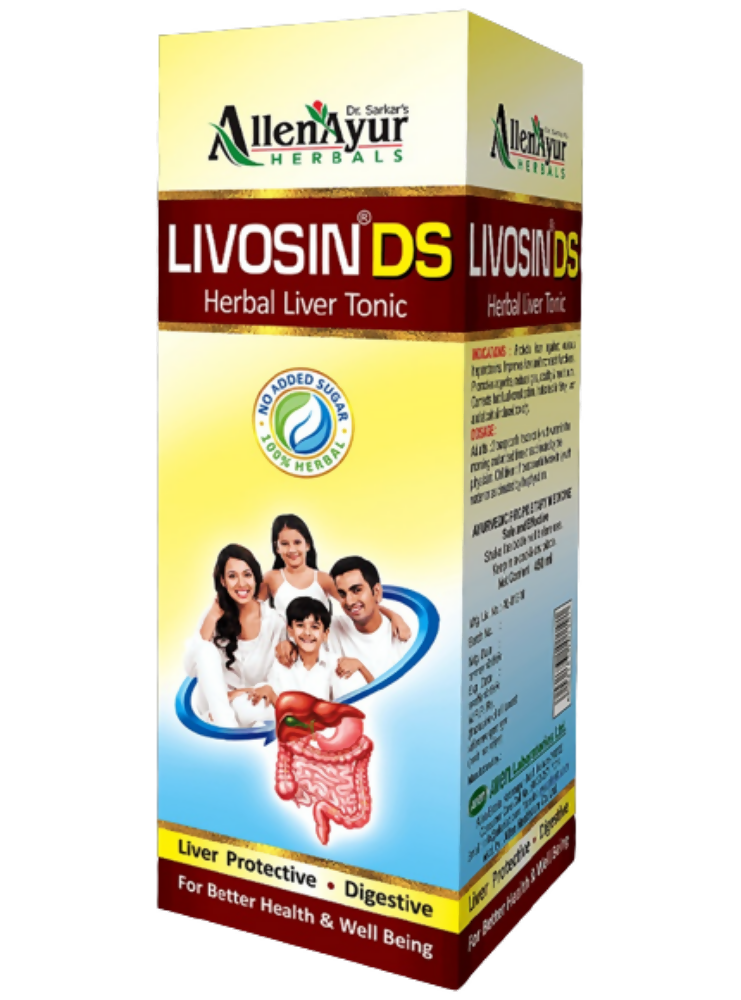 Dr. Sarkar's Allen Ayur Herbals Livosin DS Tonic - Grab2buy