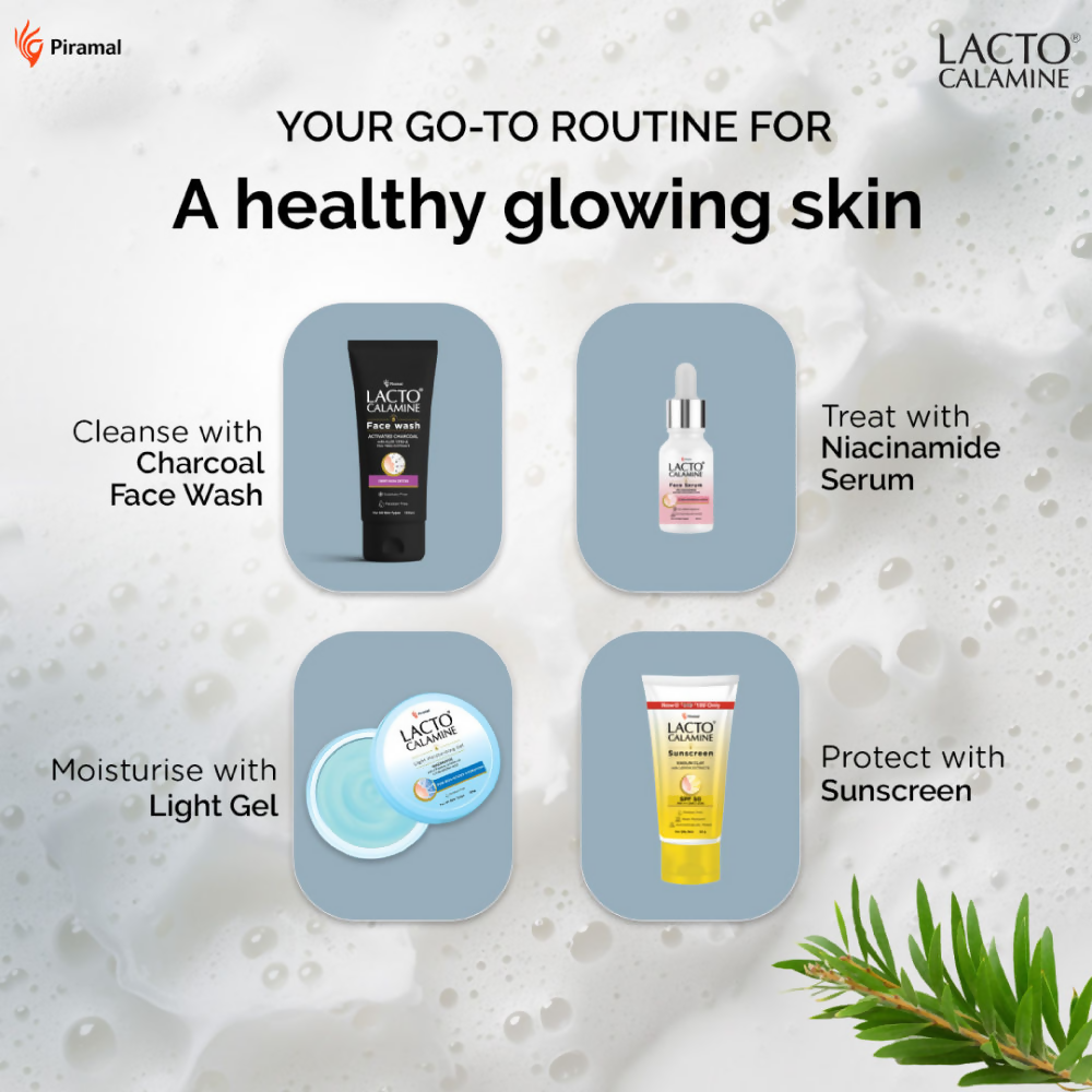Lacto Calamine Activated Charcoal Face Wash 