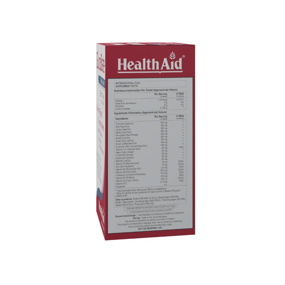 HealthAid GlucoBate Tablets 