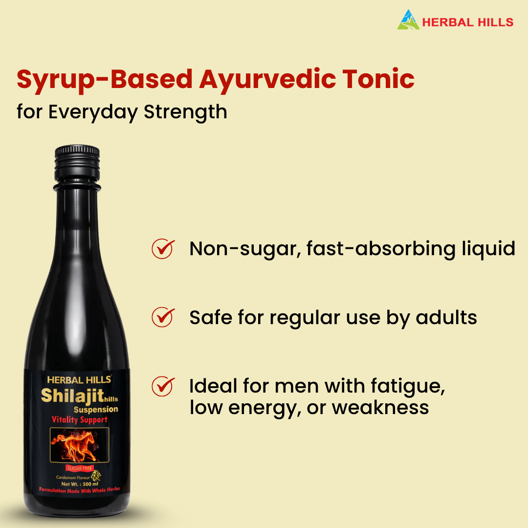 Herbal Hills Sjills Suspension Vitality Support Syrup 