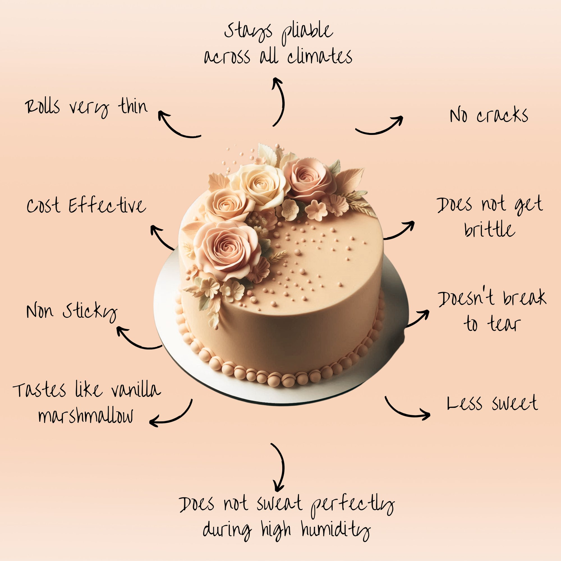 Confect Natural Skin Fondant | Edible Sugarpaste