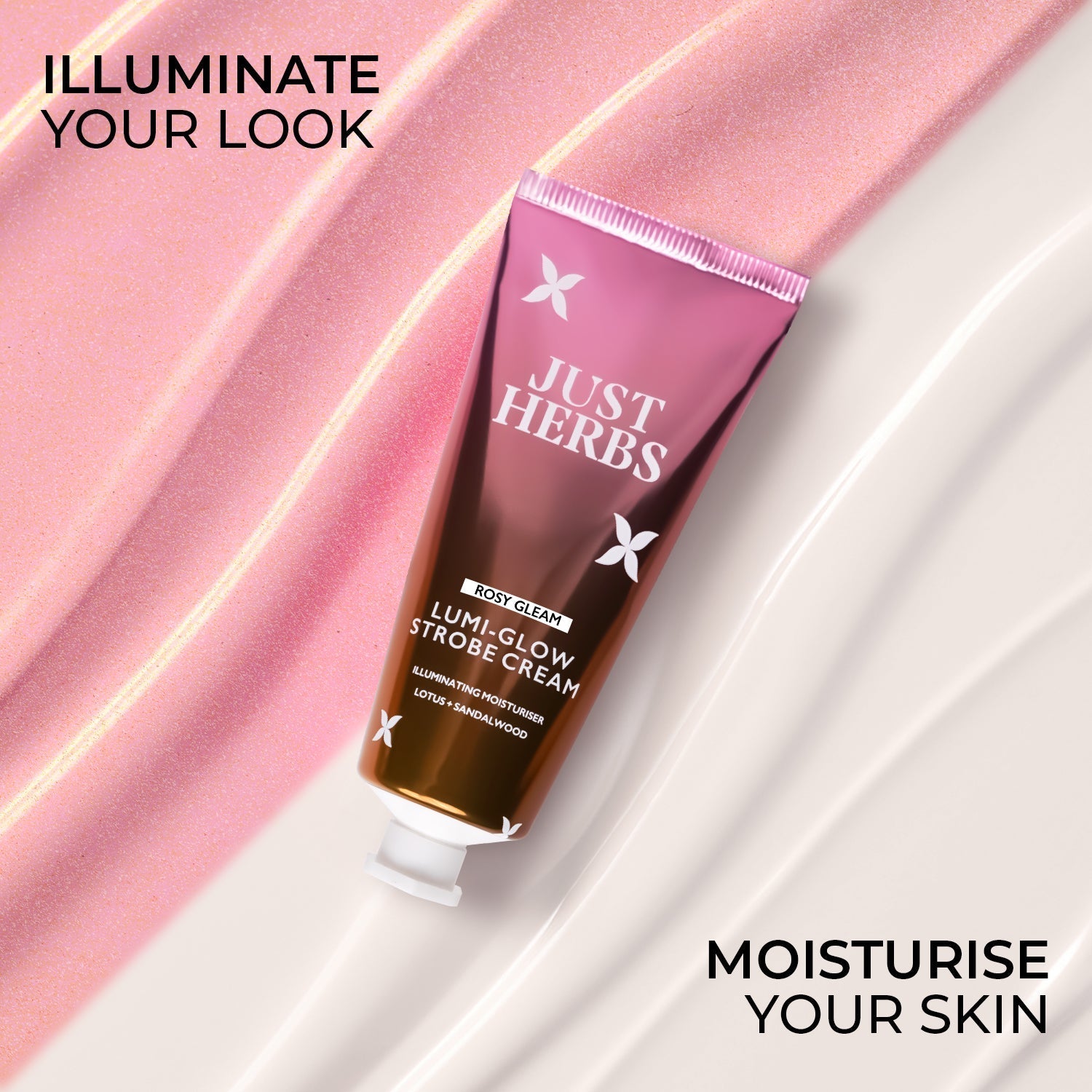 Lumi-glow Strobe Cream with Lotus and Sandalwood 