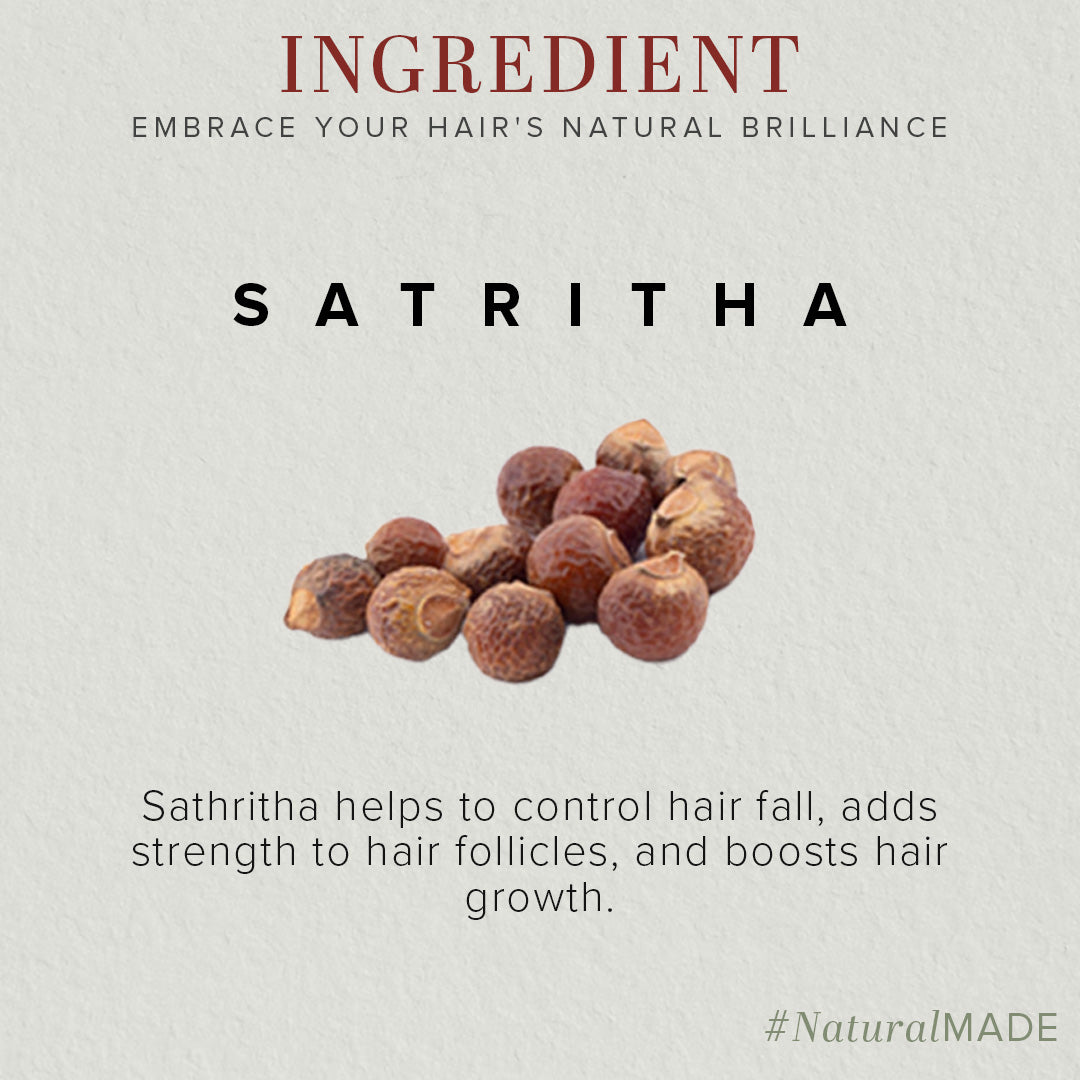 Khadi Natural Satritha Hair Cleanser - 210ml 