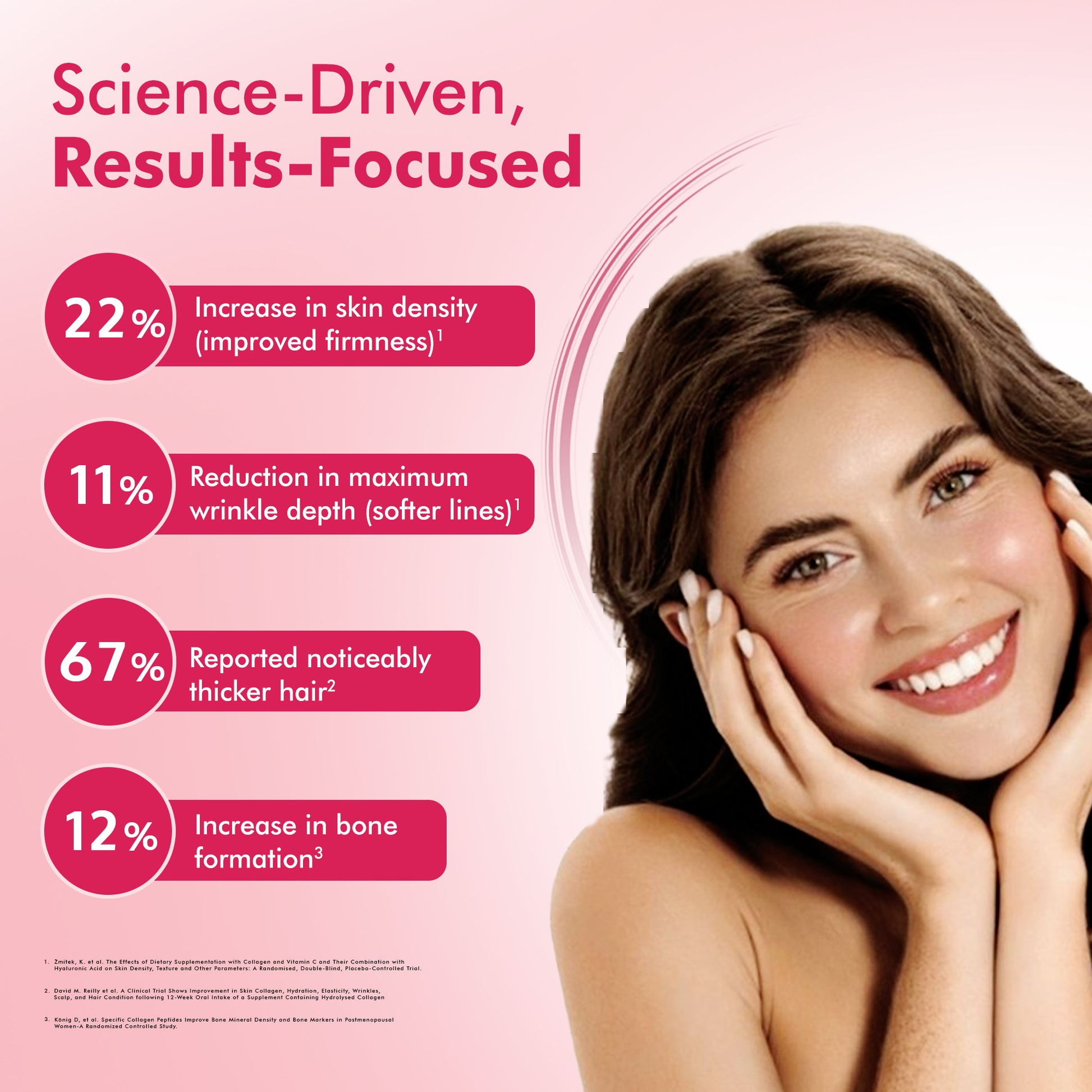 Dr. Morepen Skin Collagen Protein Powder With Hyaluronic Acid, Vitamin C, Sesbania & Biotin - Pineapple Flavour 