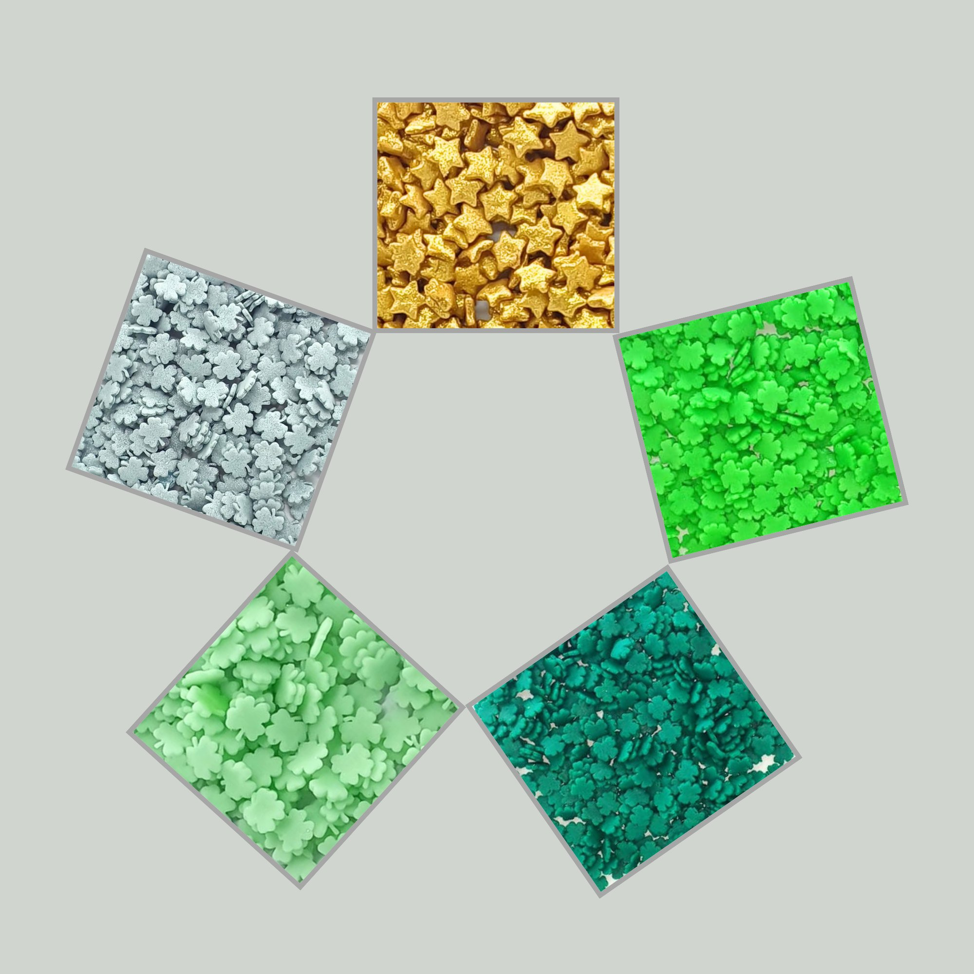 Confect St. Patrick's Sprinkles Multipack 6