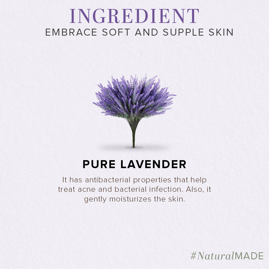Khadi Natural Pure Lavender Soap - 125gm 