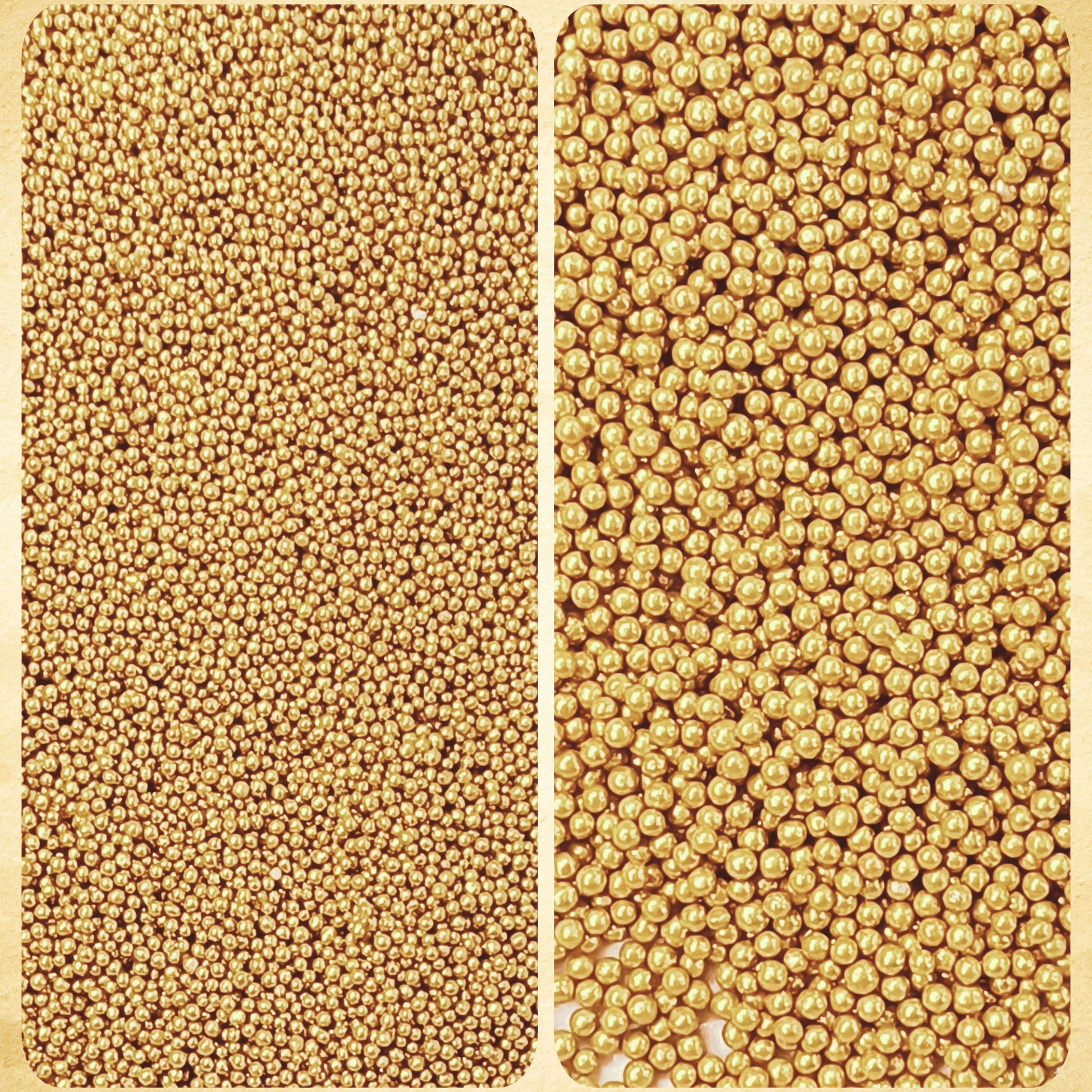 Confect Sprinkles for Cakes & Cupcakes Decoration | USP-17(CH Gold)