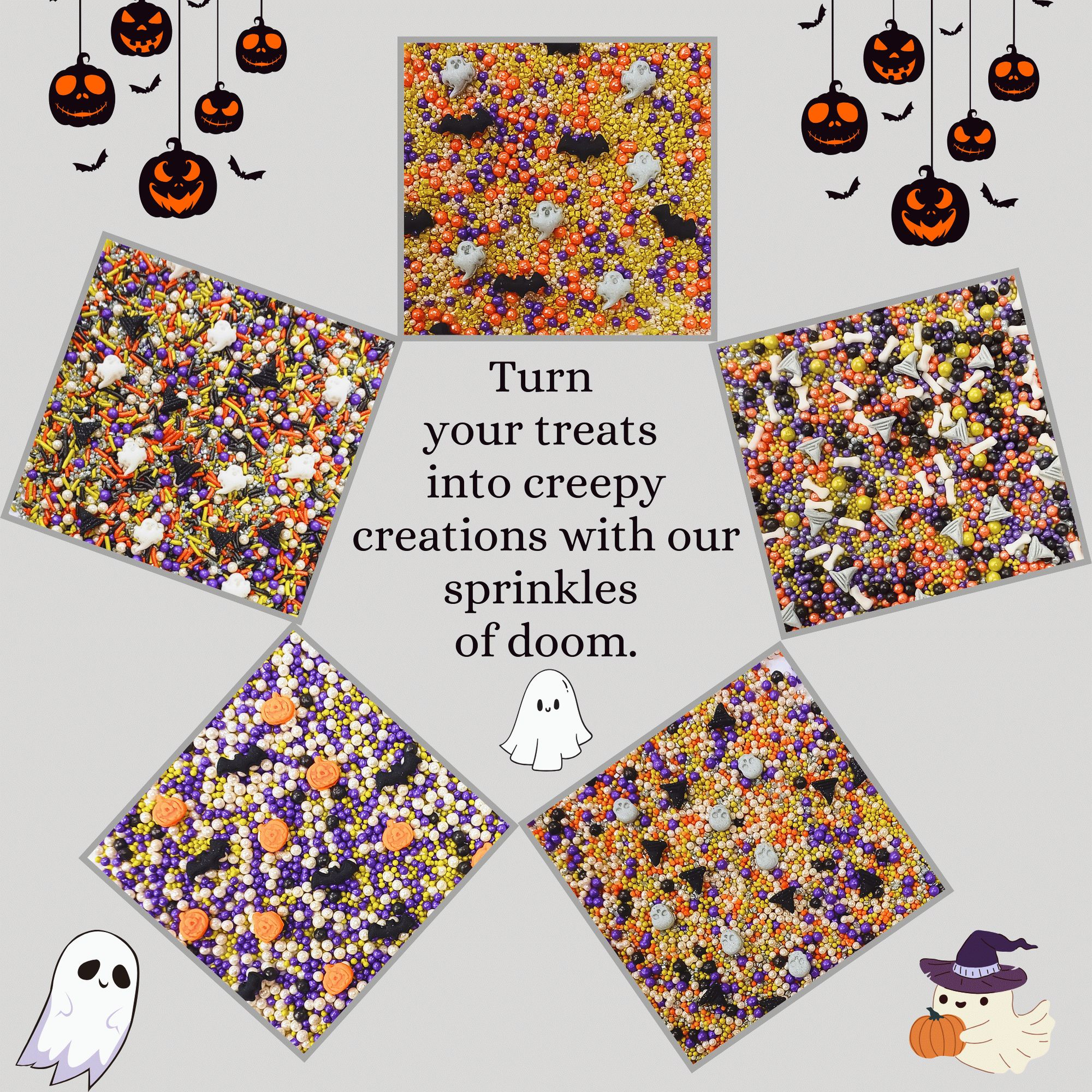 Confect Halloween sprinkles Multipack 2 (New)