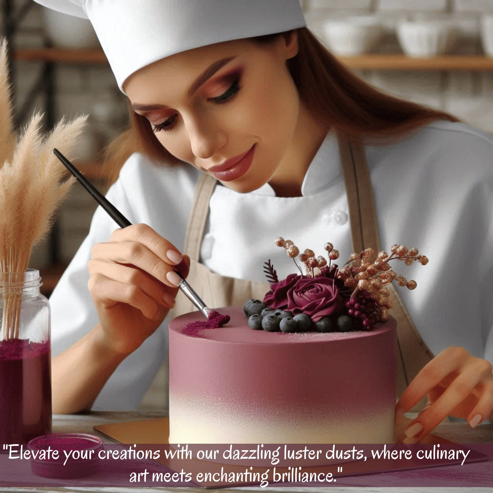 Confect Merlot Mauve | Edible Luster Dust