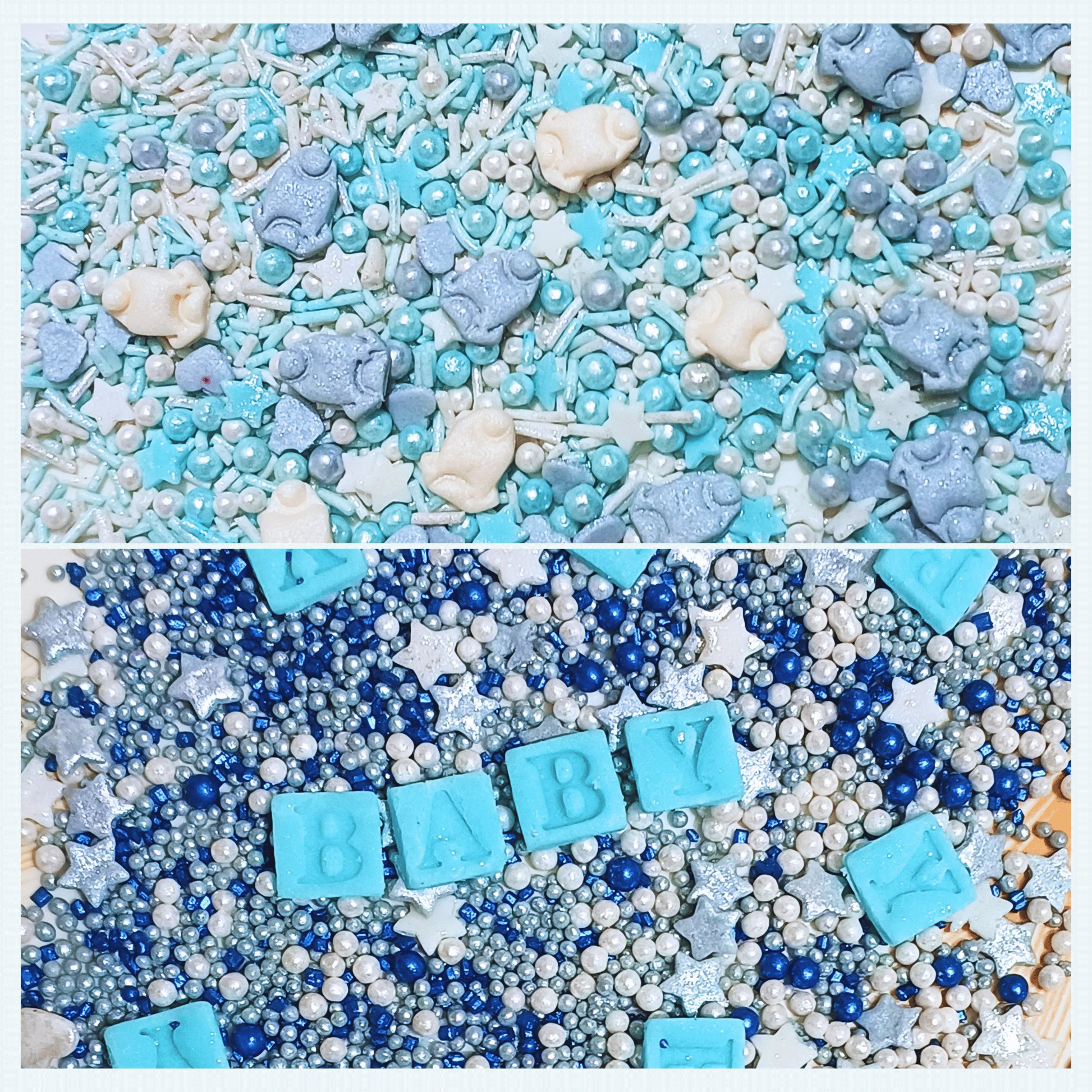 Confect Boys Baby Shower Sprinkles | Edible Sprinkles Assorted