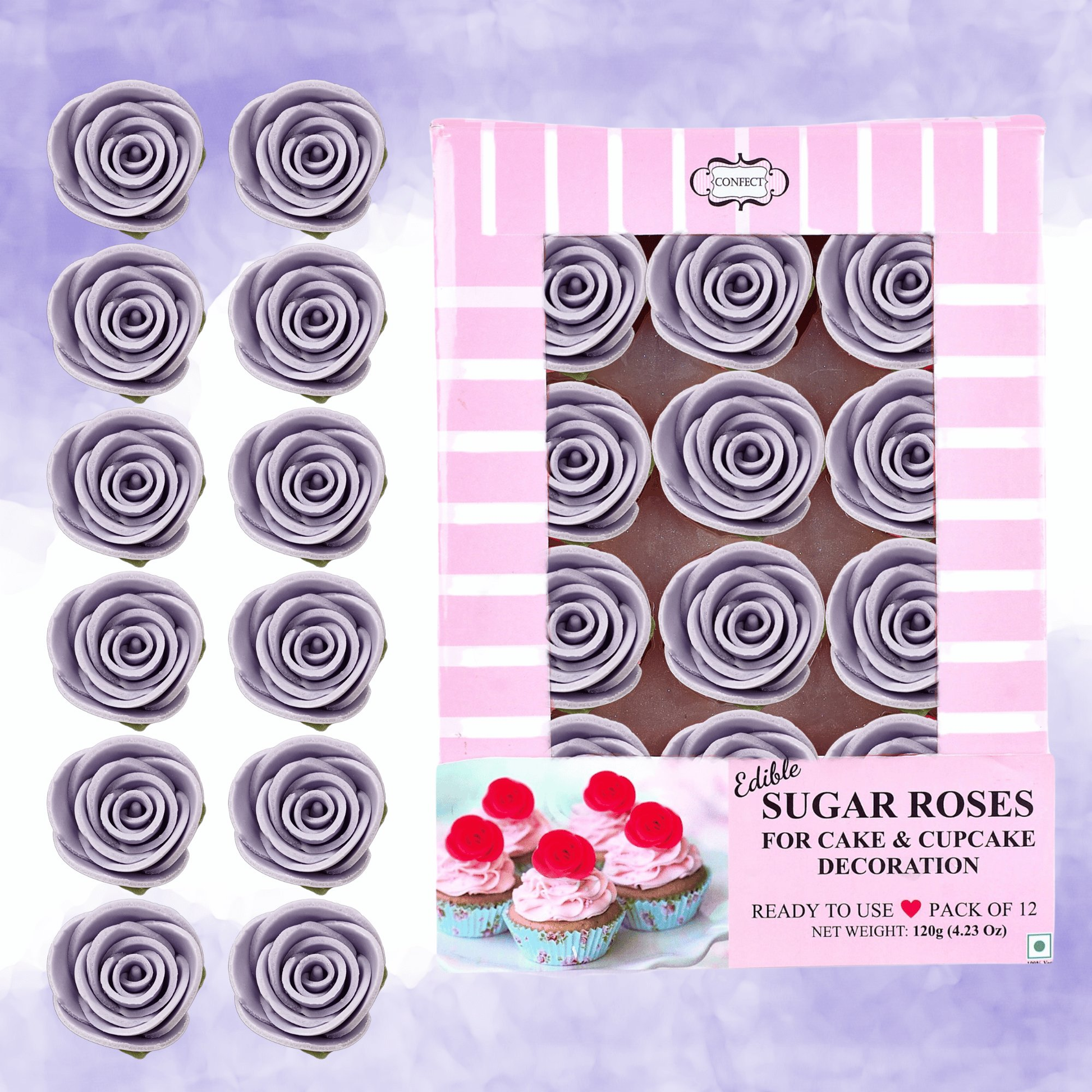 Confect Lavender | Edible Sugar Flowers