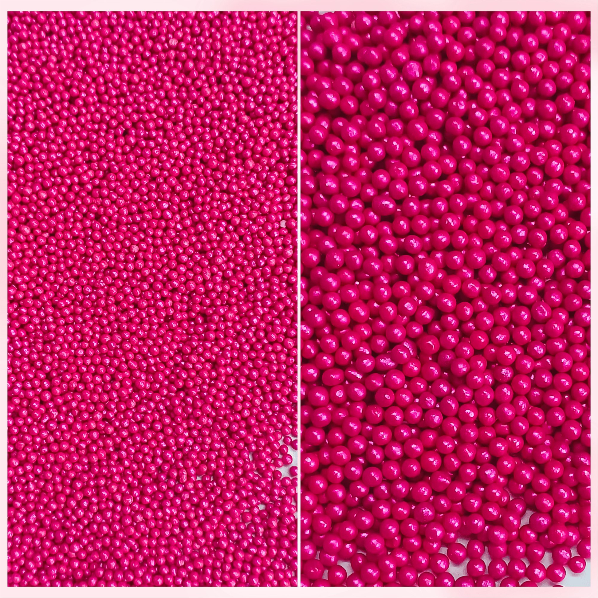 Confect Sprinkles for Cakes & Cupcakes Decoration | USP-6(Crimson Pink)
