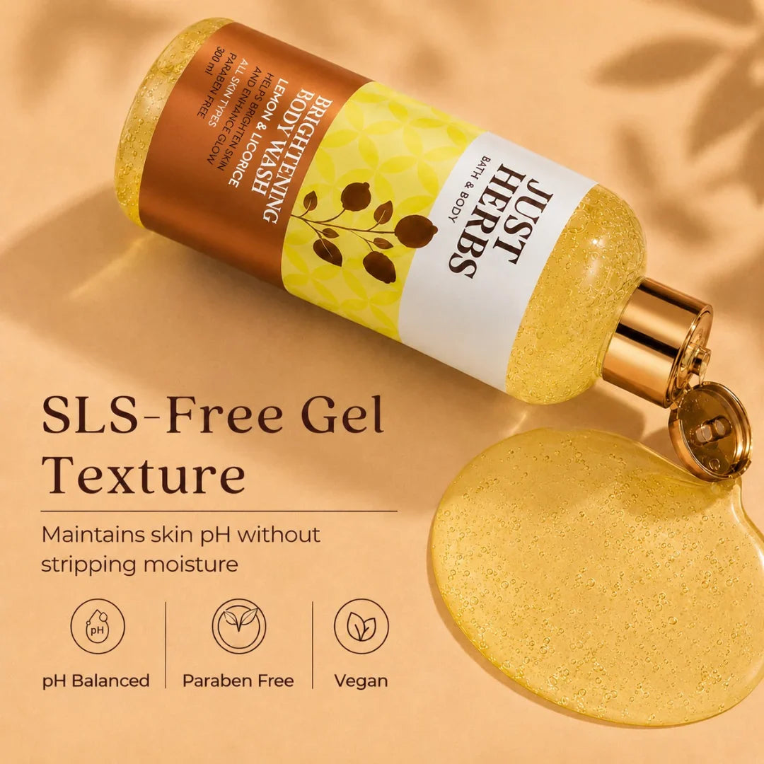 Vitamin C Brightening Body Wash with Lime and Liquorice 