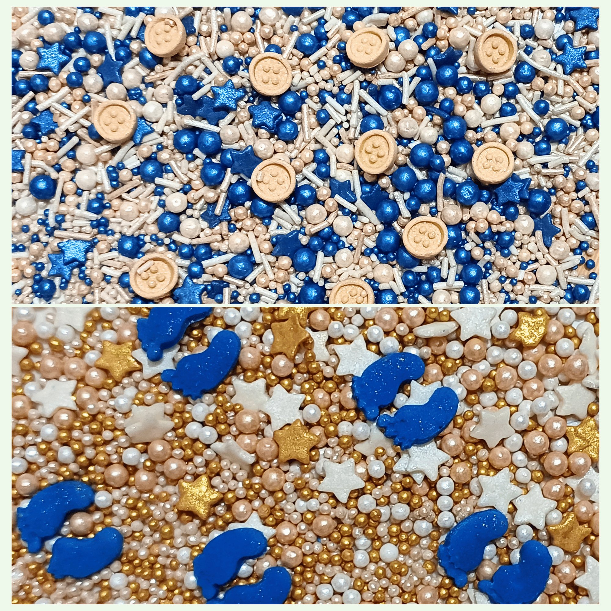 Confect Boys Baby Shower Sprinkles | Gender Reveal Sprinkles | Edible Sprinkles