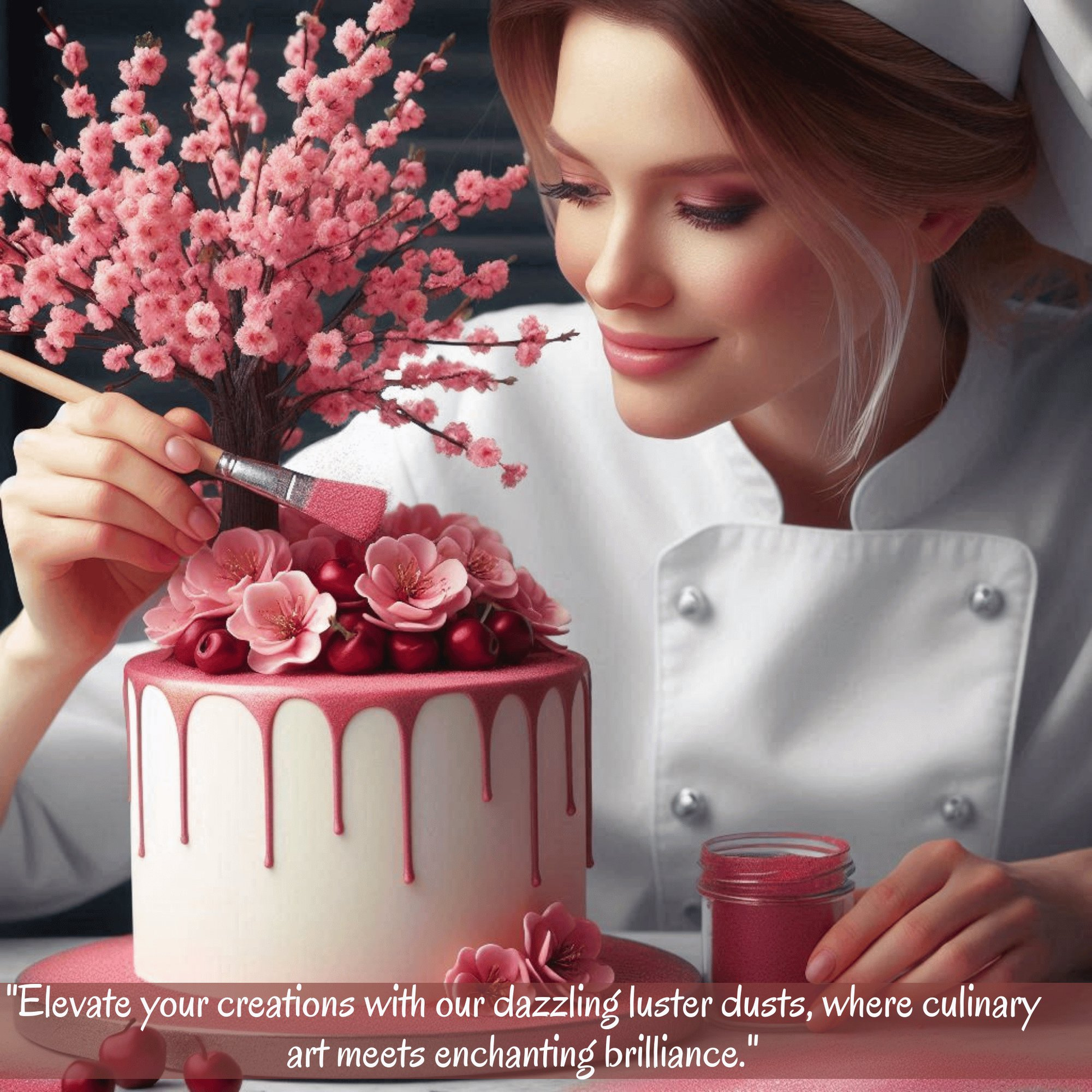 Confect Cherry Blossom Pink | Edible Luster Dust