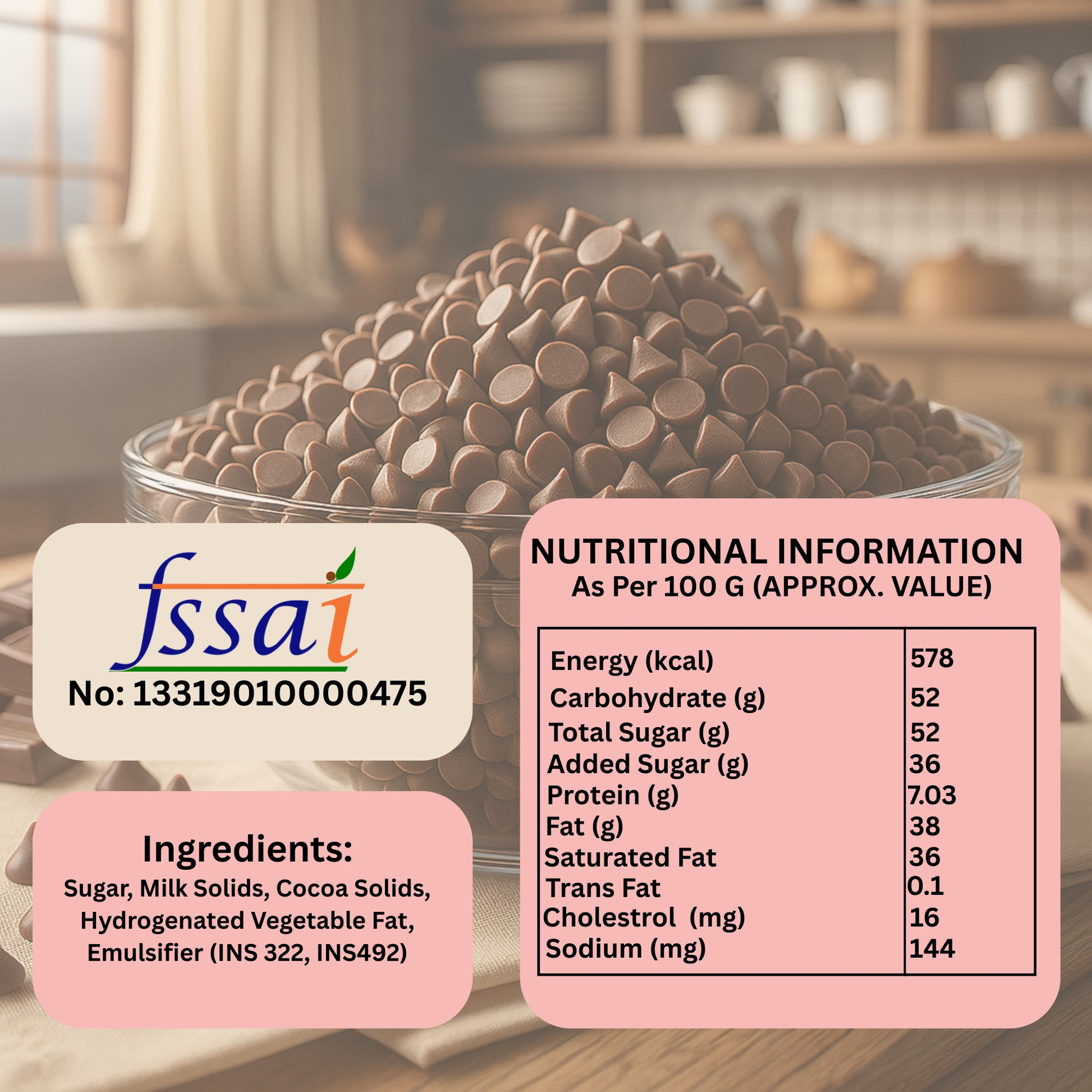 Confect Milk Chocolate Chips