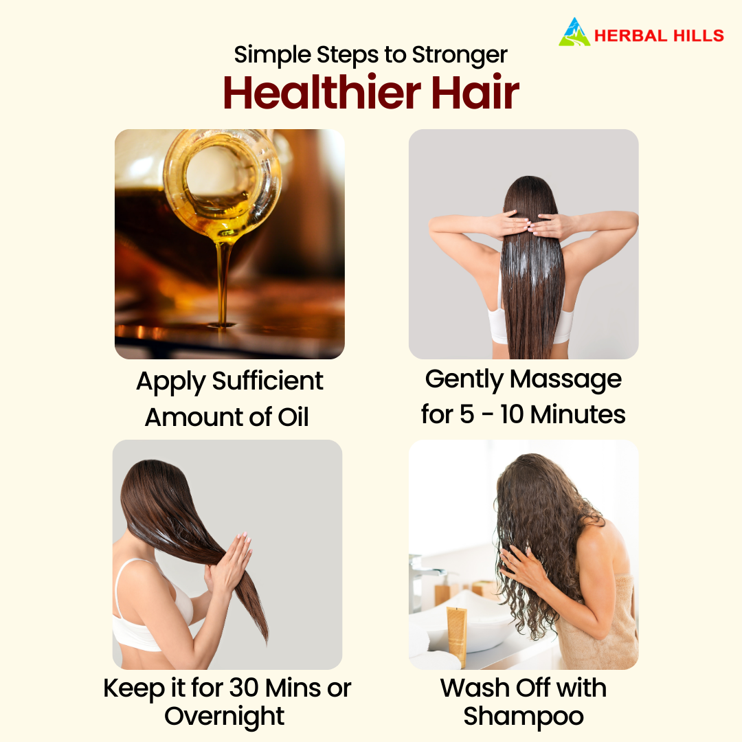 Herbal Hills Keshohills Plus Forte Ayurvedic Hair Oil 