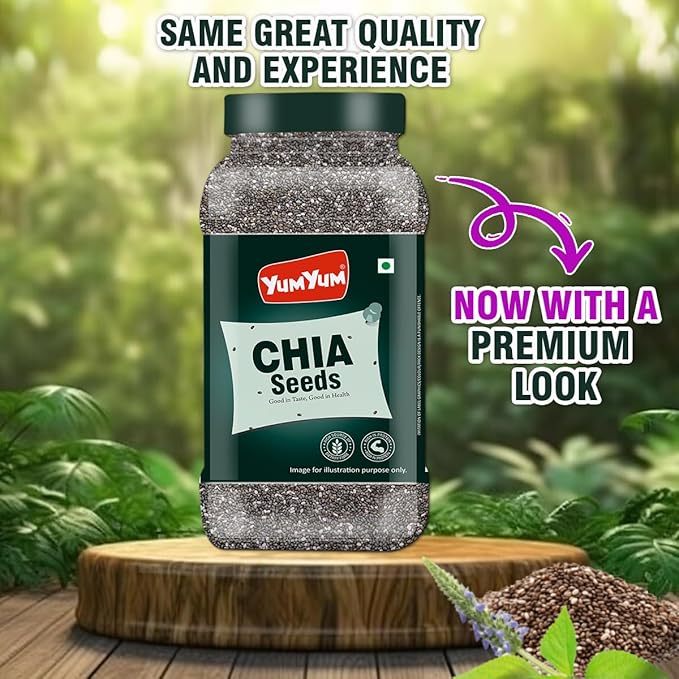 Yum Yum Raw Chia Seeds Jar  Grab2Buy Yum Yum Grab2Buy