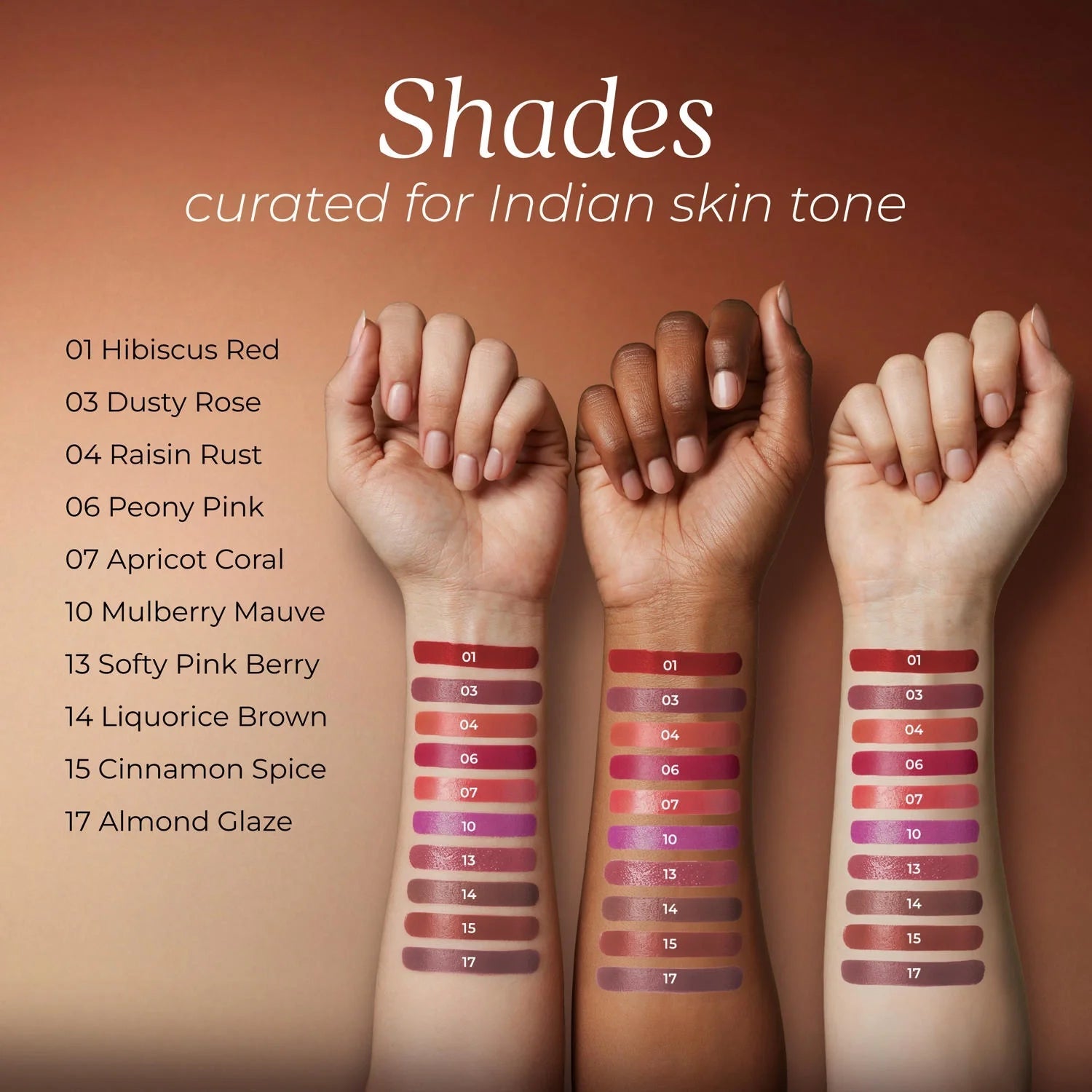 Herb‑Enriched Matte Liquid Lipstick Set of 10 