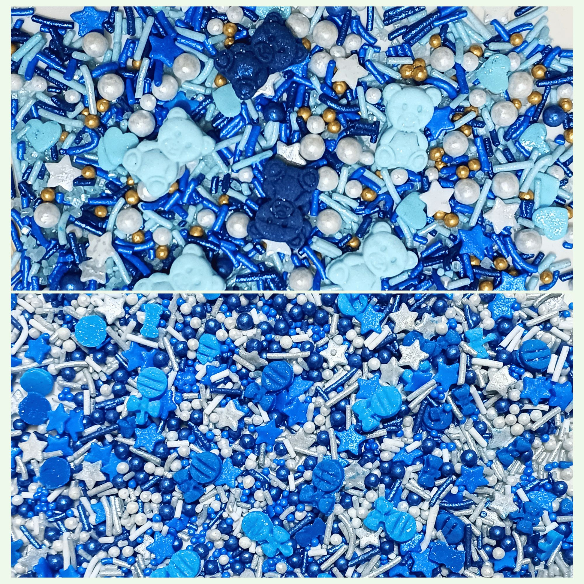 Confect Boys Baby Shower Sprinkles | Edible Sprinkles Assorted