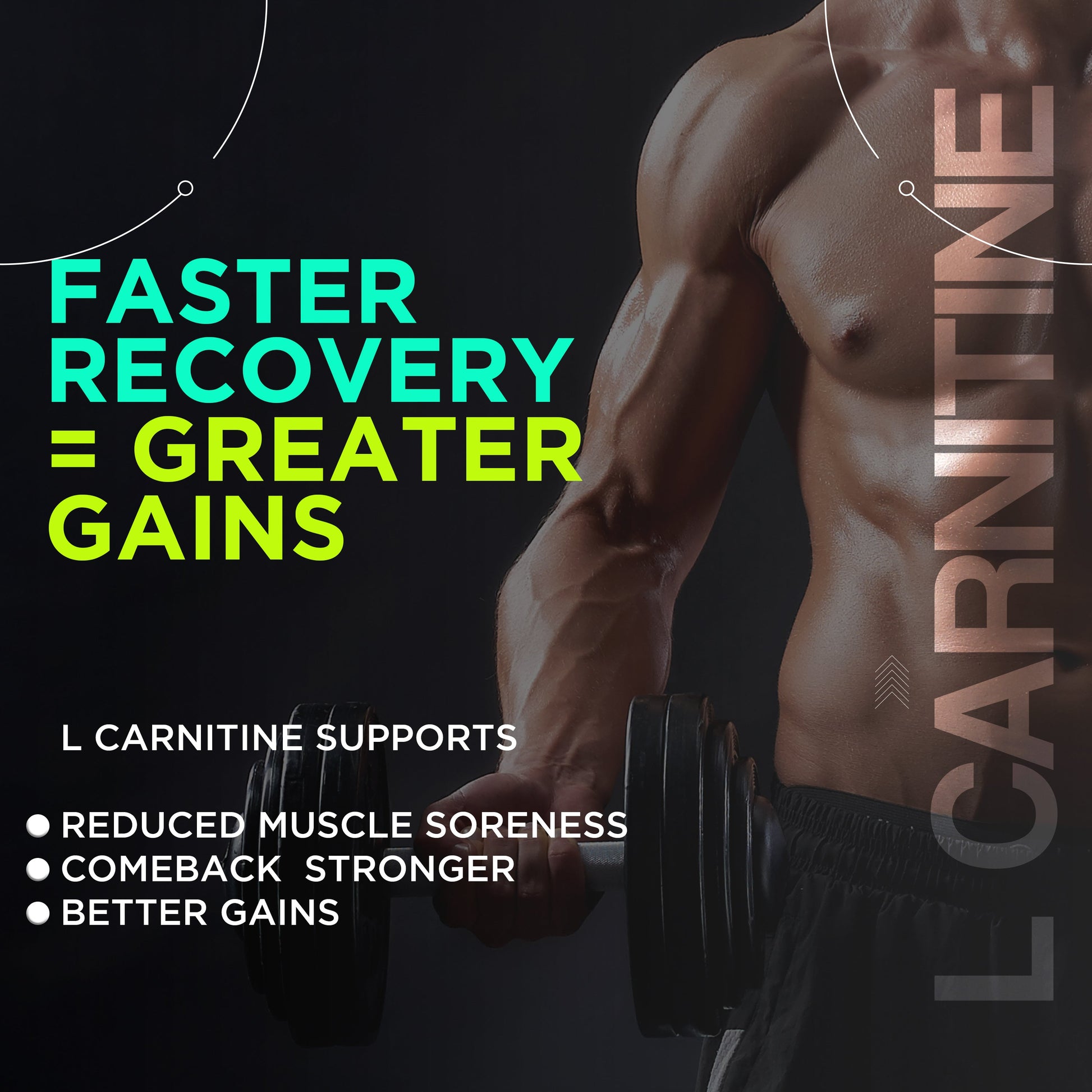 Health Veda Organics L Carnitine L-Tartrate Veg Capsules Health Veda Organics