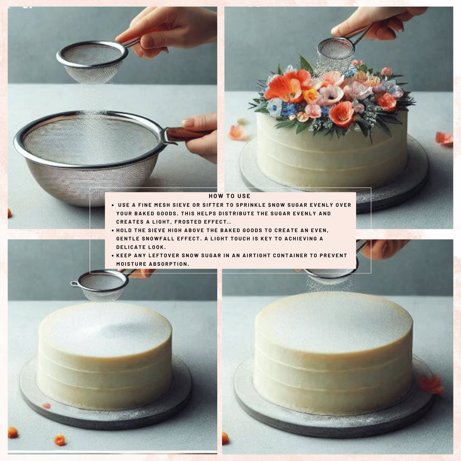 Confect Snow Sugar