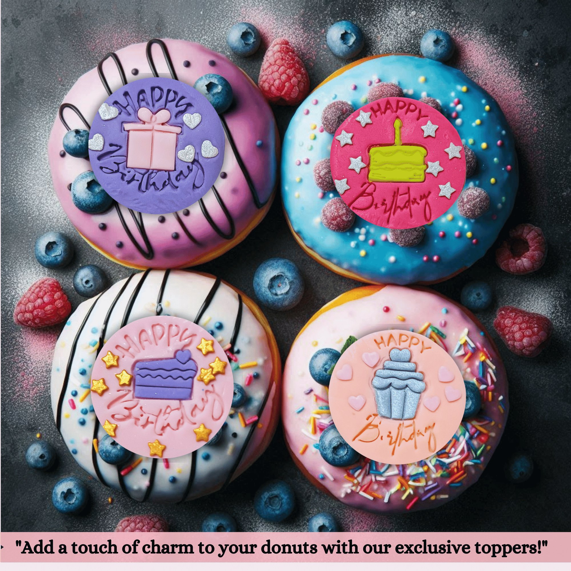 Confect Happy Birthday | Edible Celebration Topper