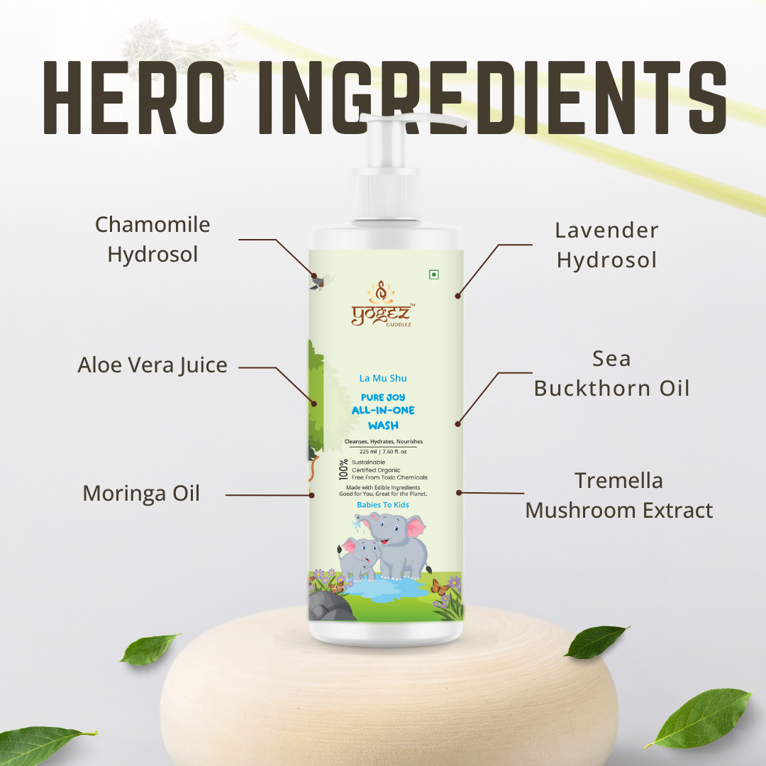 Yogez La Mu Shu Pure Joy All-in-One Wash  Grab2Buy Yogez Grab2Buy