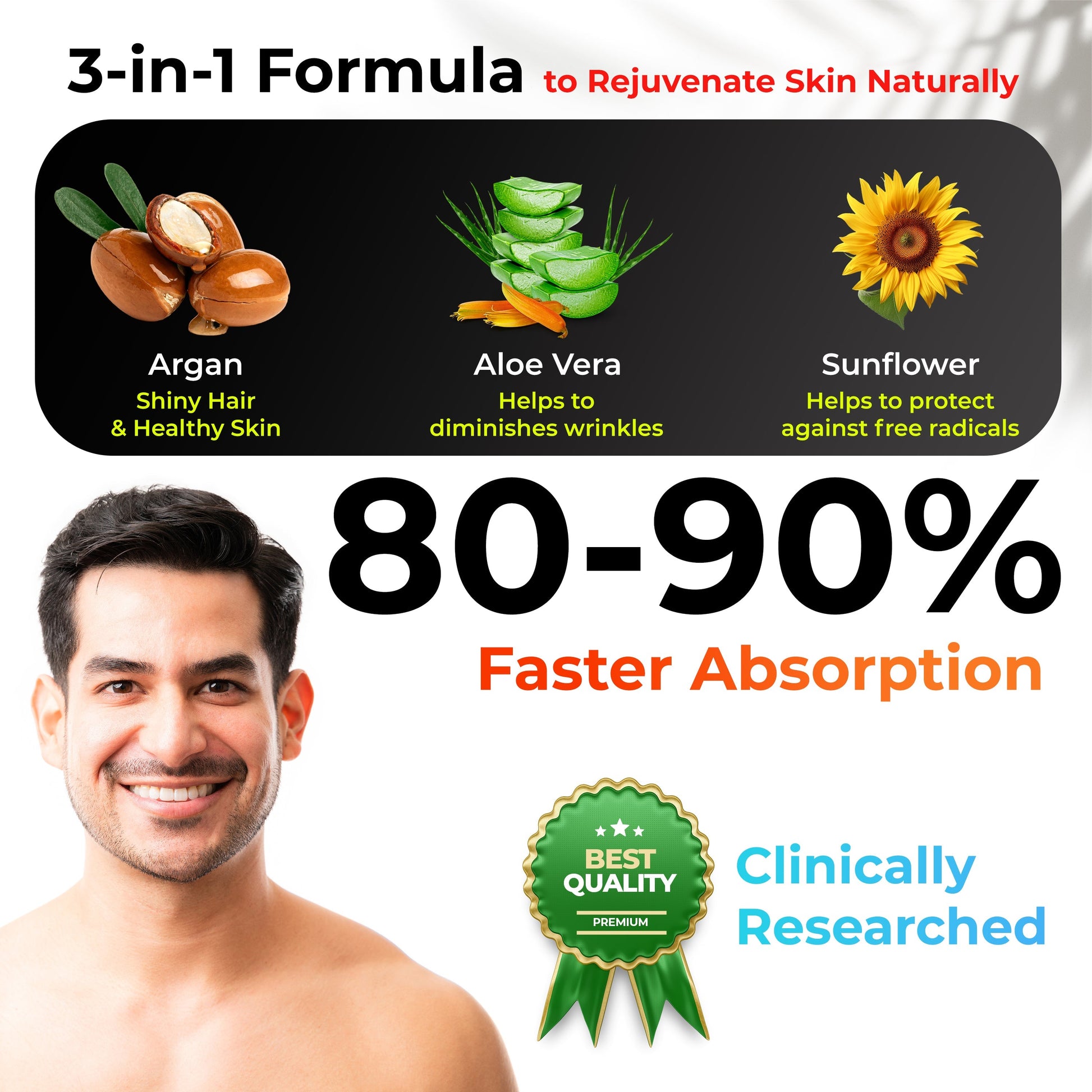 Health Veda Organics Vitamin E Capsules Health Veda Organics