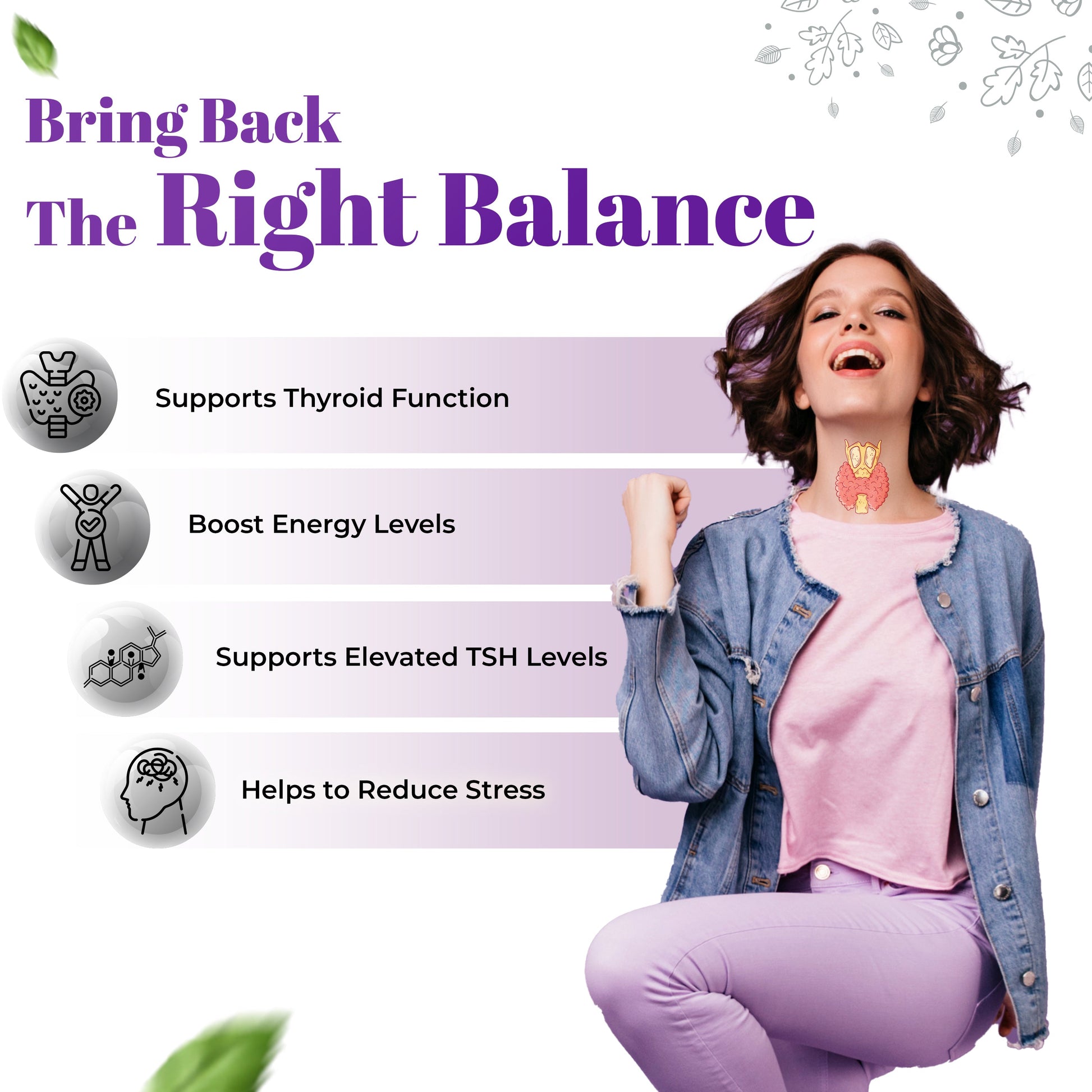 Health Veda Organics Thyroplus Capsules 