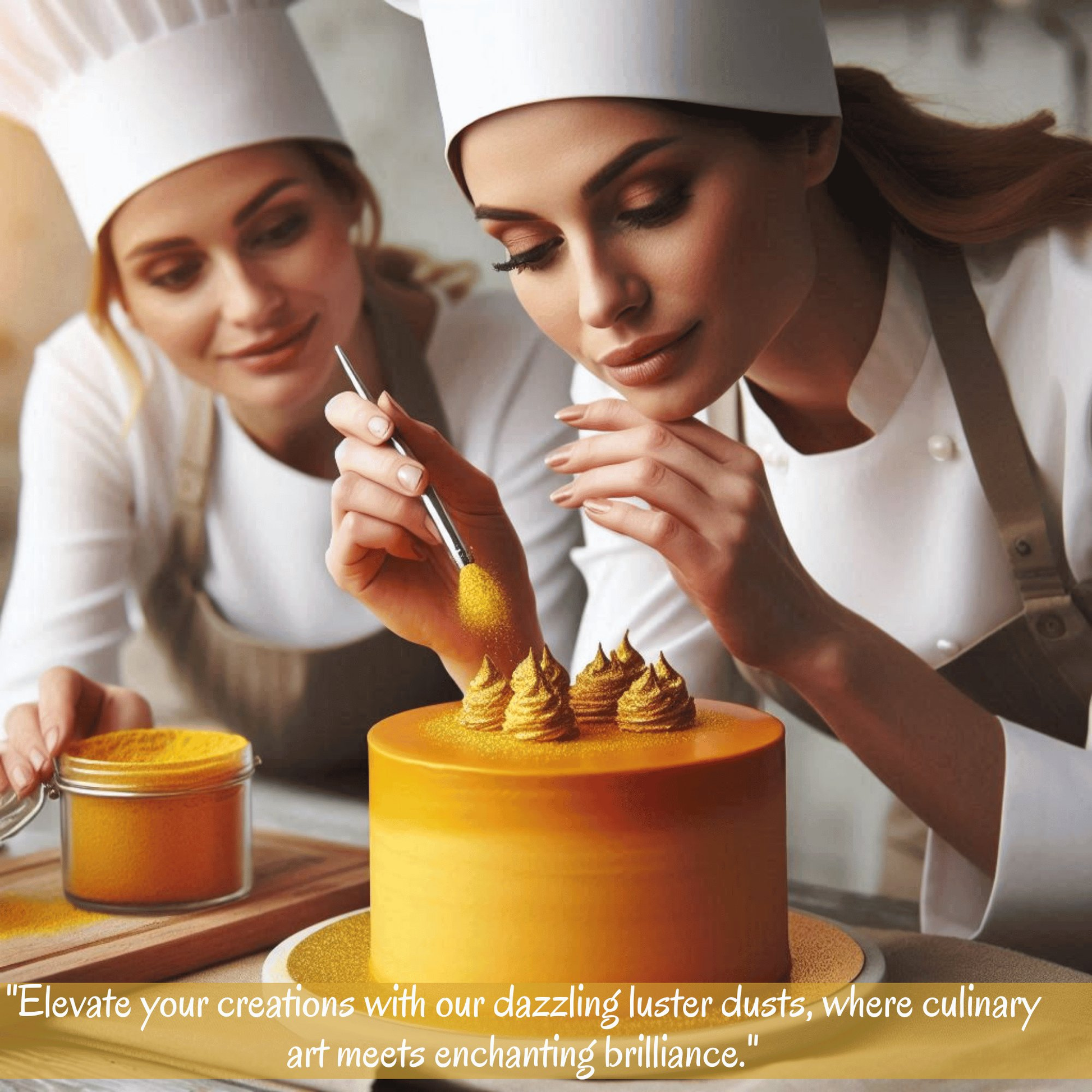 Confect Marigold Yellow | Edible Luster Dust