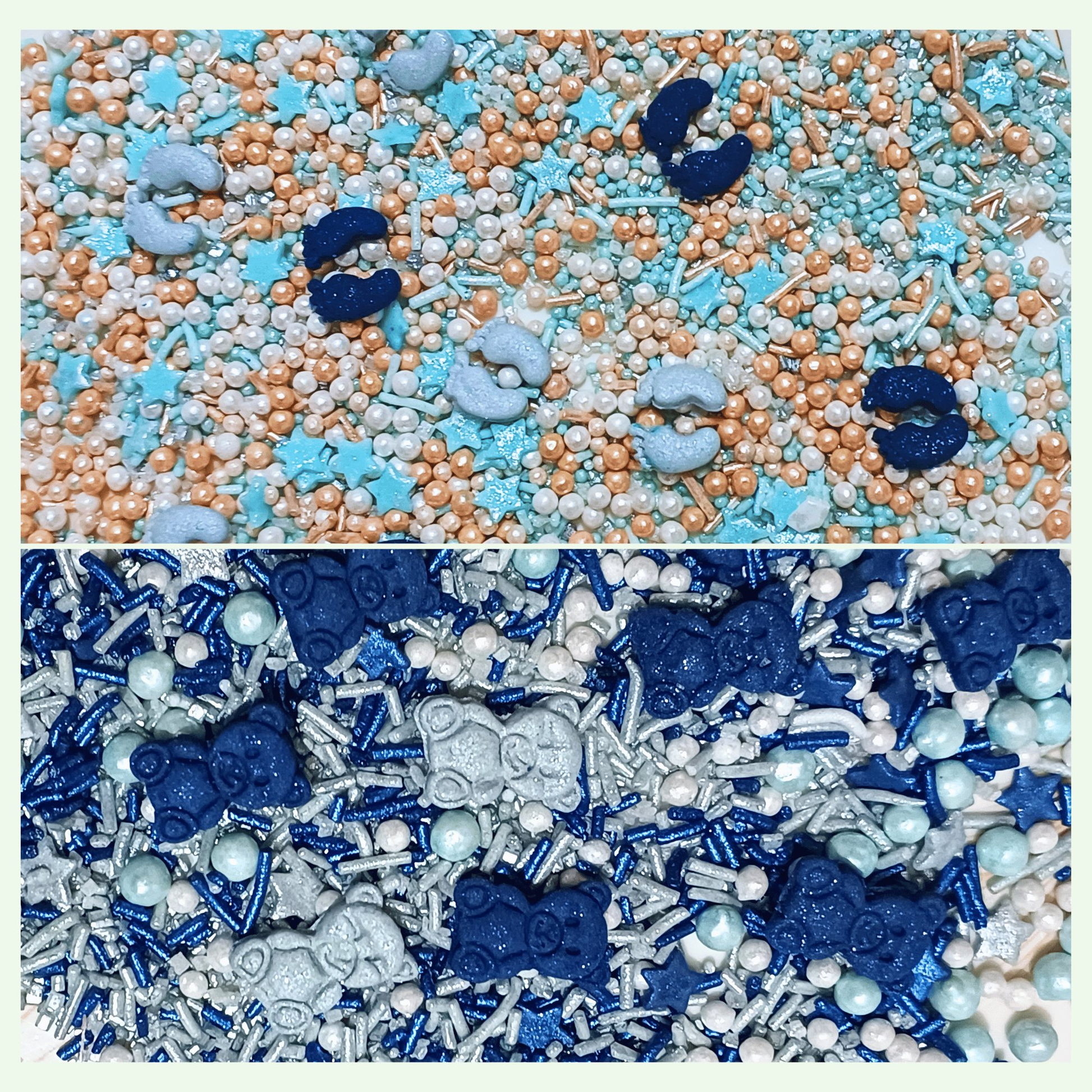 Confect Boys Baby Shower Sprinkles | Gender Reveal Sprinkles