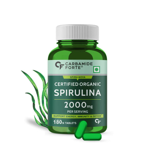 Carbamide Forte Organic Spirulina Tablets 