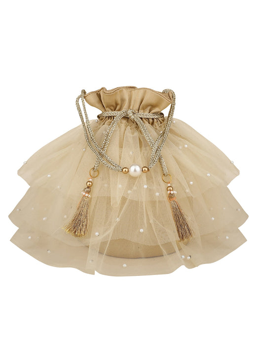 Masq Embellished Potli Clutch - Grab2buy