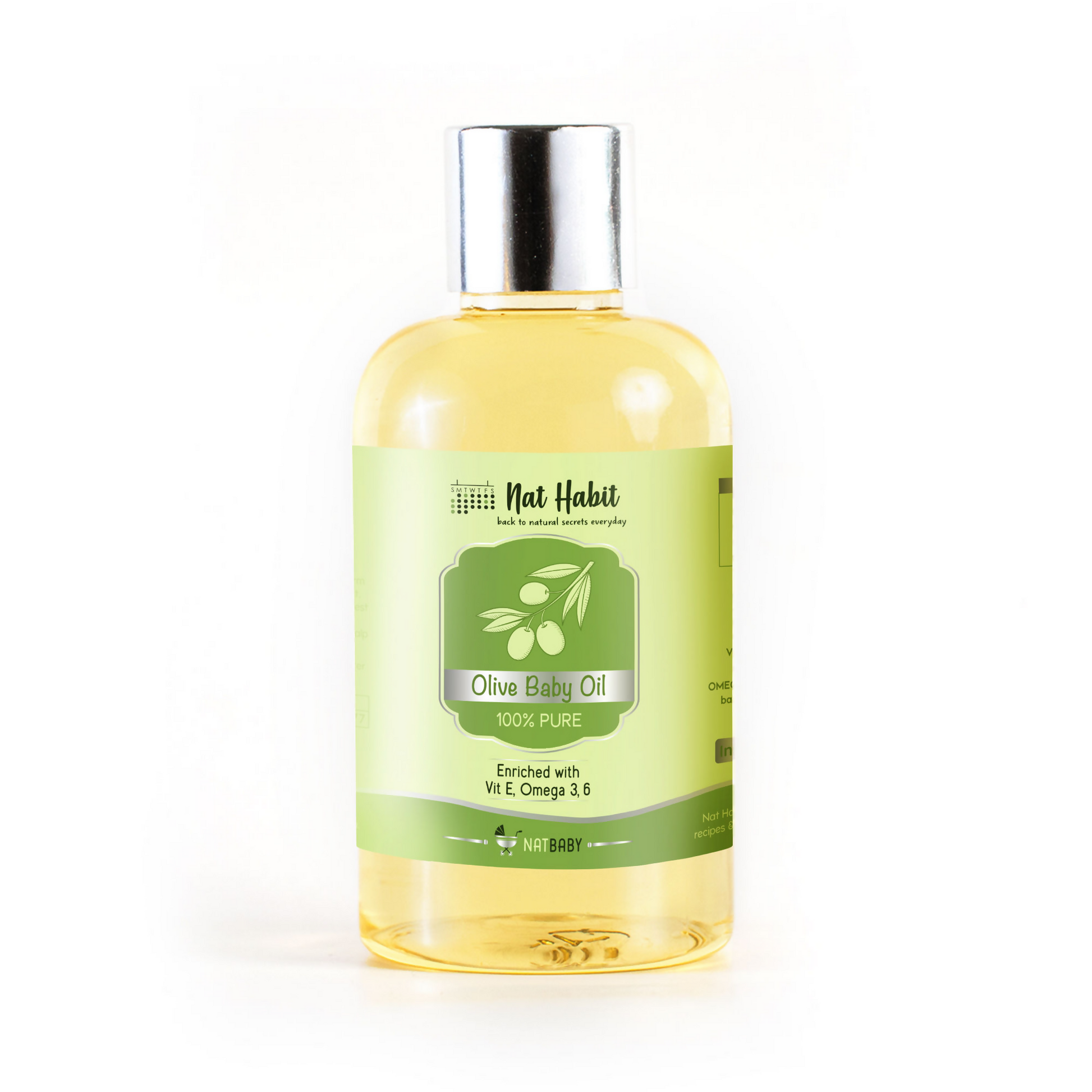 Nat Habit Pure Olive Baby Oil 