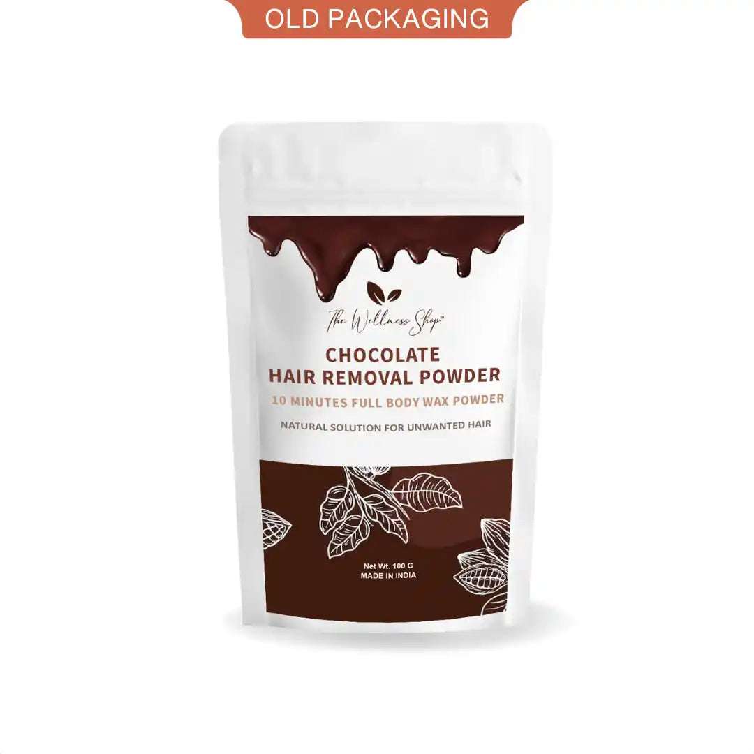 The Wellness Shop Chocolate Hair Removal Powder  Grab2Buy The Wellness Shop Grab2Buy
