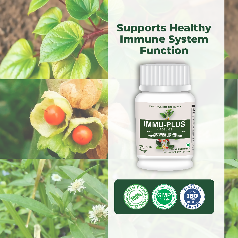 Satya Pharmaceuticals Ayurveda Immu Plus Capsules 