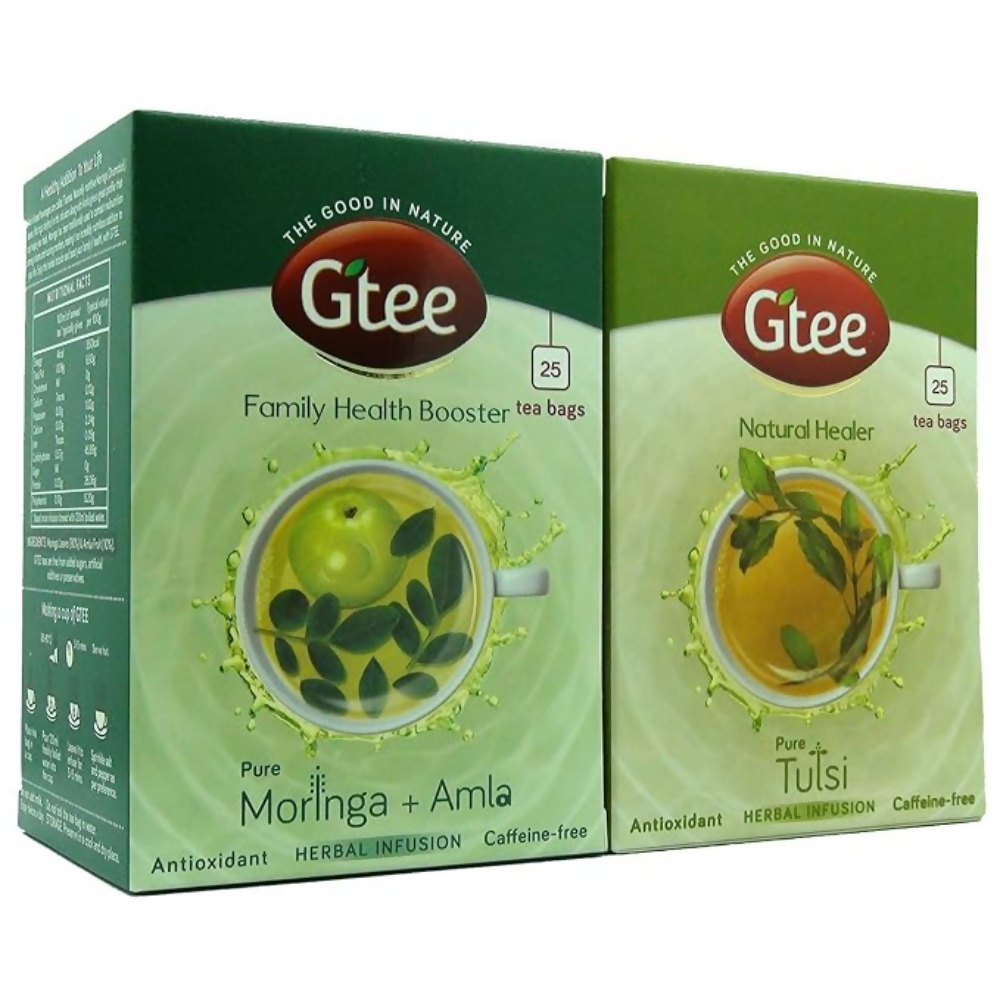 Gtee Moringa Tea Bags & Tulsi Tea Bags