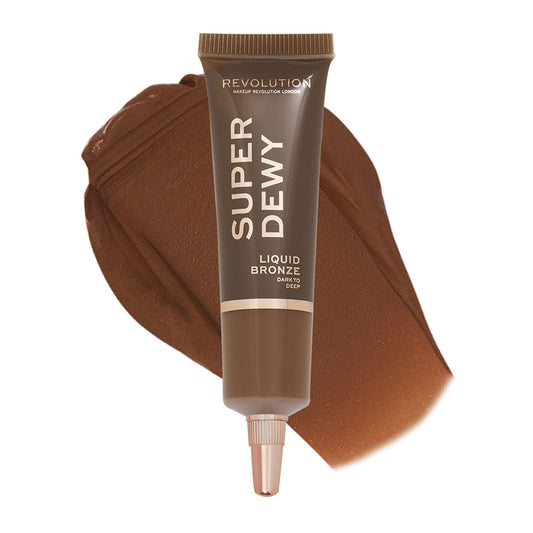 Makeup Revolution Superdewy Liquid Bronzer - Dark To Deep