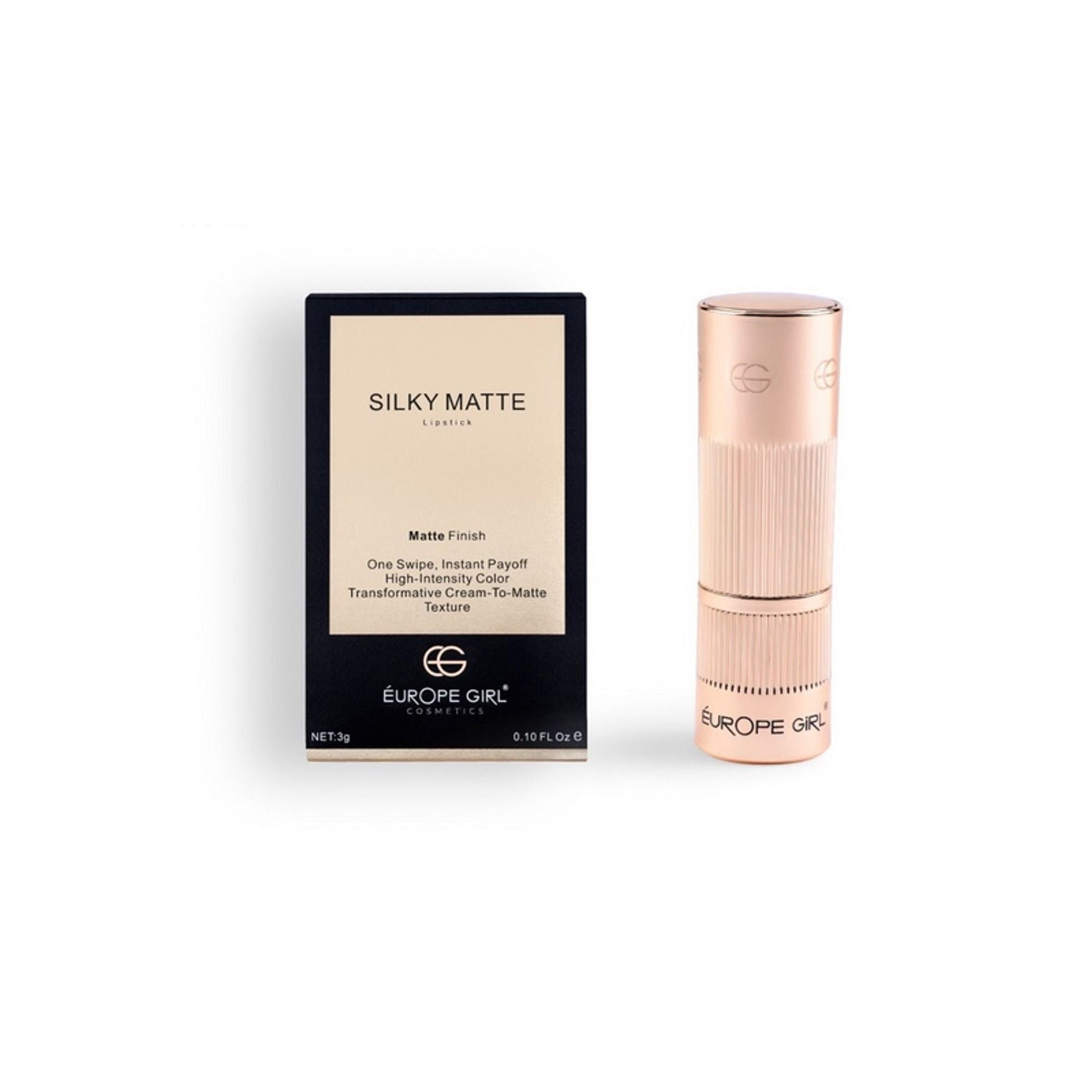 Europe Girl Silky Matte Lipstick - EG-13 Cinnamon