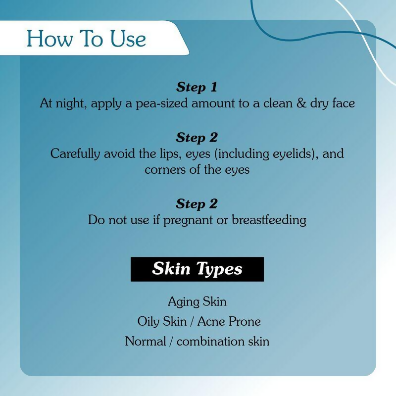 Bake 2.5% Retinol Night Repair moisturiser Cream  Grab2Buy Bake Grab2Buy