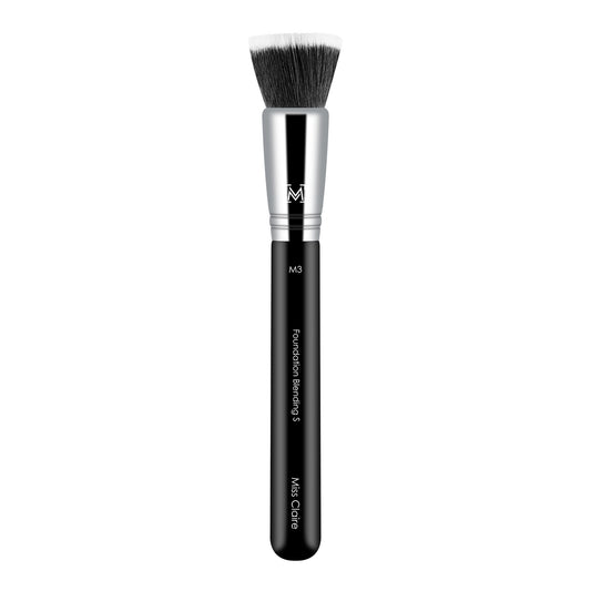 Miss Claire M3 - Foundation Blending Brush (S) - Chrome