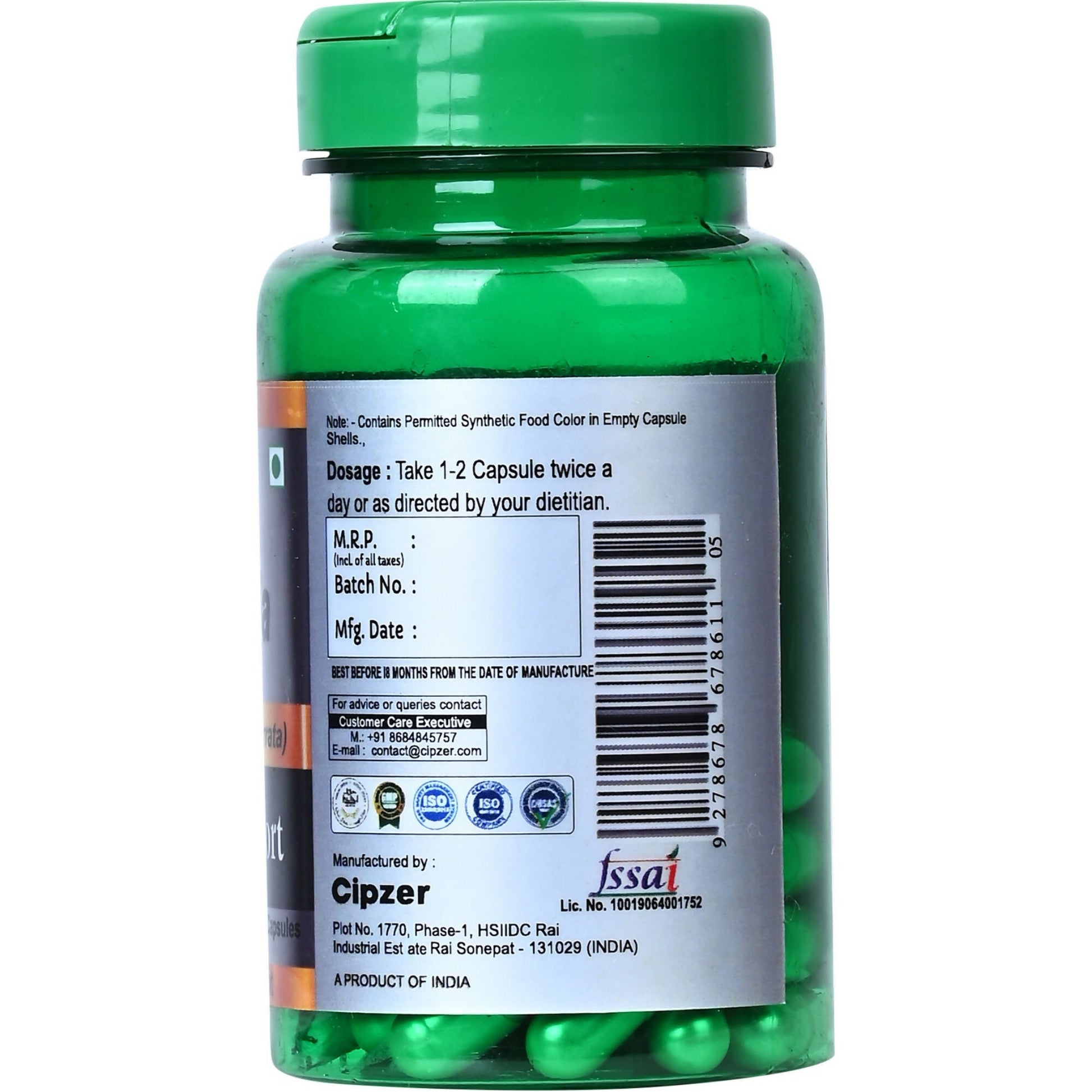 Cipzer Mucuna Capsules 