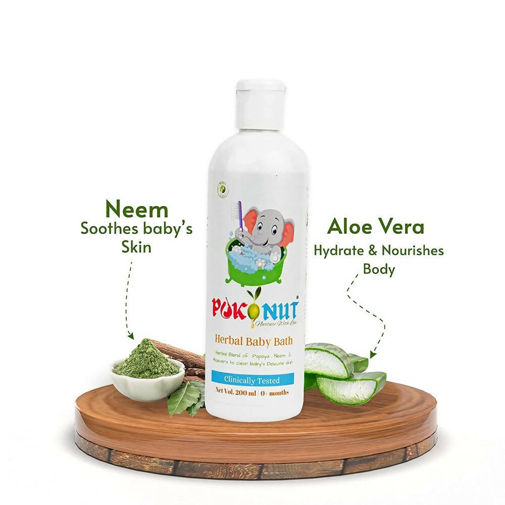 Pokonut Herbal Baby Body Bath - Grab2buy
