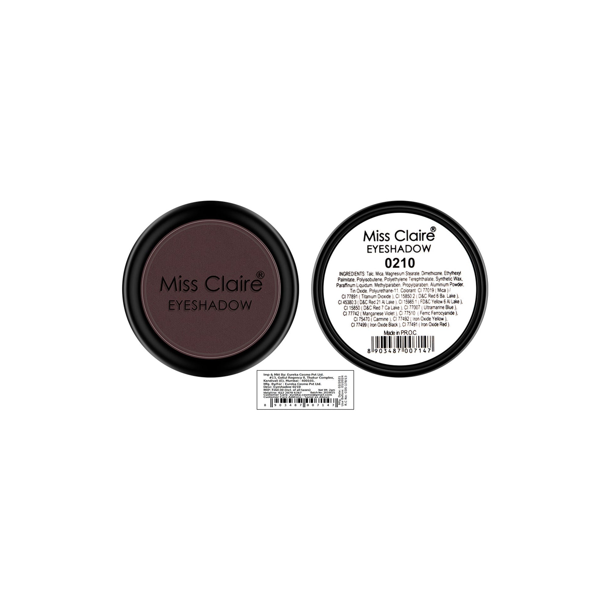 Miss Claire Single Eyeshadow - 210