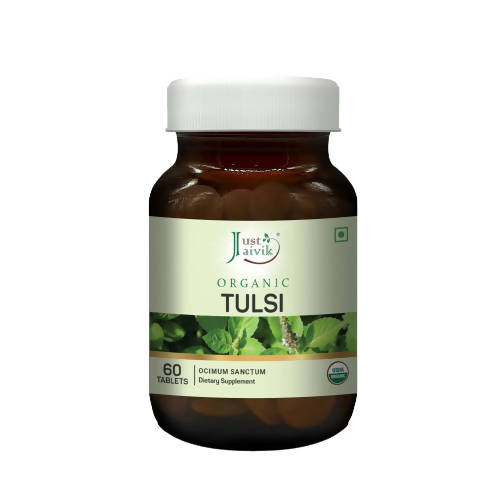 Just Jaivik Organic Tulsi Tablets 