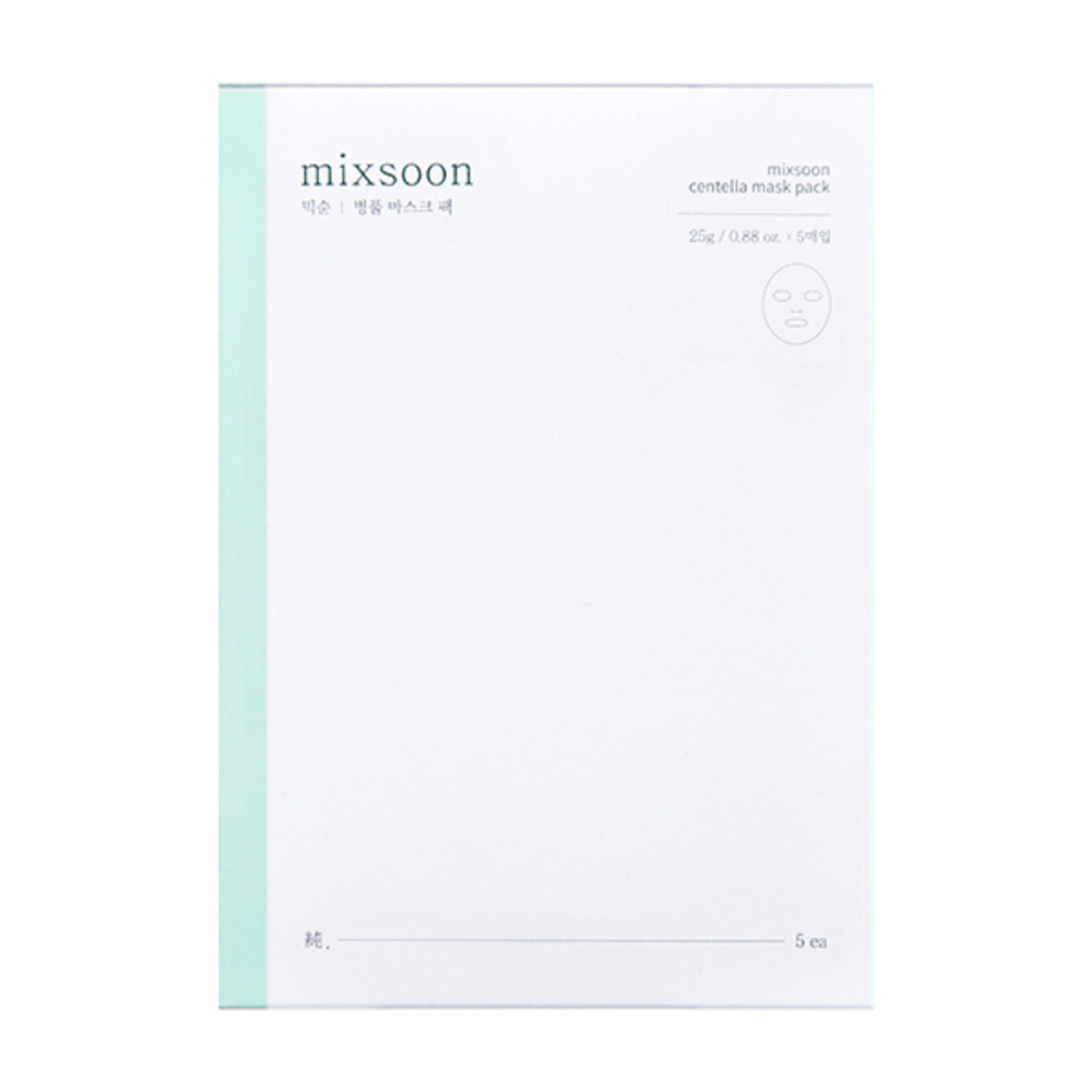Mixsoon Centella Mask Pack, Calms Redness, Soothes Sensitive & Acne-Prone Skin
