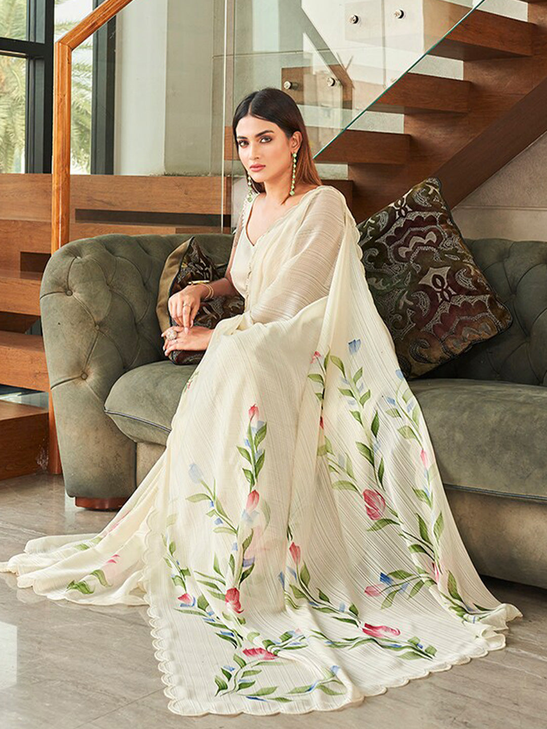 Tikhi Imli Embellished Floral Grab2Buy 