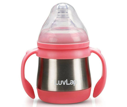 LuvLap Steel Feeding Baby Bottle