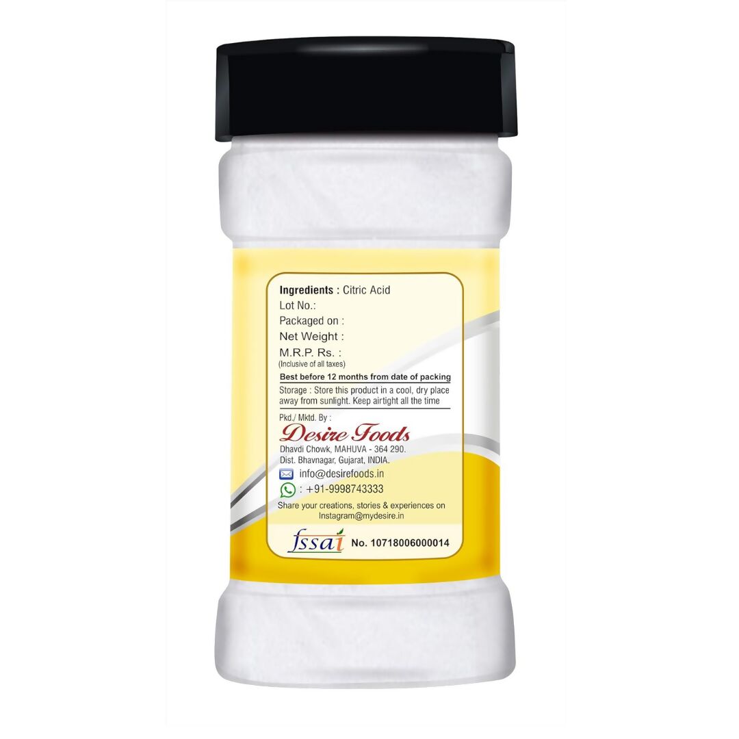 Desire Citric Acid Crystals 